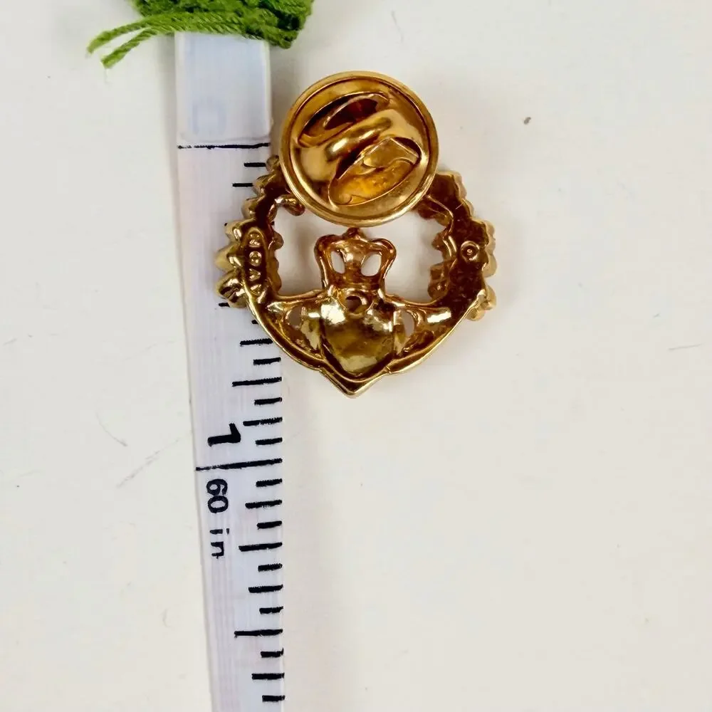Avon claddagh pin